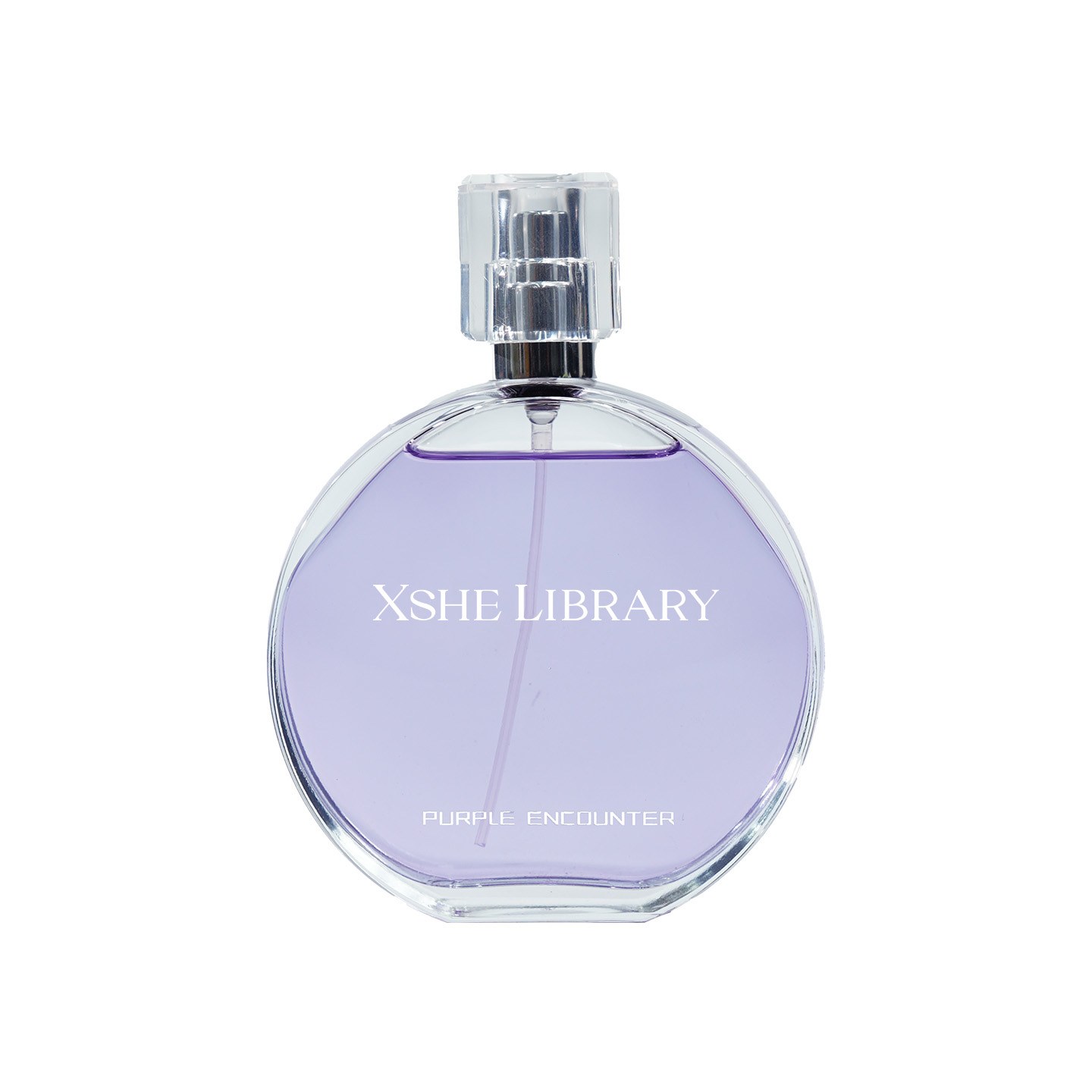 紫邂逅女士香水 fragrance product photograph